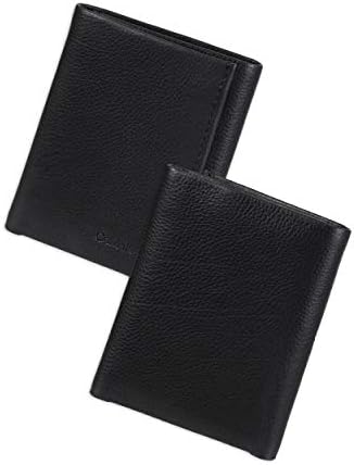 Calvin Klein Men RFID Slim Leather Trifold Cartlet