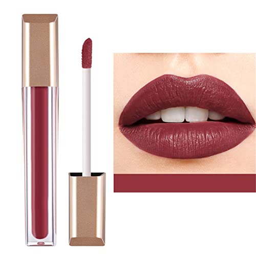 Velor Puff Mini Velvet Liquid Lipstick Cosmetics clássicos à prova d'água clássica Longa Longa Corção suave cor Full