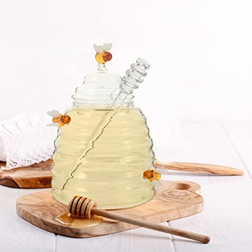 Recipiente limpo do hemóton recipiente limpo 2 conjunto de mel jar