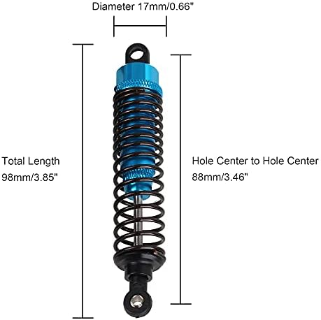 BQLZR BLUE CHOQUE ABORTES LELOO 106004B ATUALIZAÇÃO SUBSTITUIÇÃO PARA RC 1:10