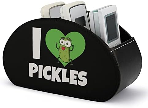 I Love Pickles Funny Impresso TV Remote Organizer Box Control titular