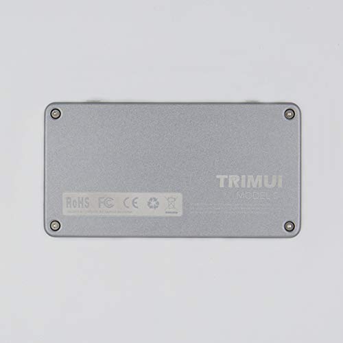Console de jogos portátil Trimui, mini jogador de jogo com mais de 6000 jogos clássicos e tela IPS de 2,0 polegadas, console