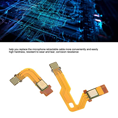 Para o Microfone do controlador PS5 Flexcable, Cabo de fita de microfone interno do jogo de animais de estimação, alto -falante de substituição LR Conector Cable para PS5 Game Console