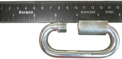 US Stainless 5 Peças Link rápido de zinco 3/8