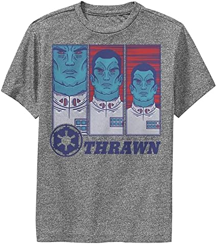 Star Wars Thrawn Boys pop de manga curta camiseta