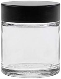 Jarra de vidro de utensílios domésticos viva com tampa em diferentes tamanhos/quantidades, vidro, transparente, 30 ml