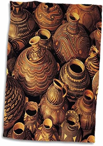 3drose florene asiática - frascos de barro chinês de 300 aC - toalhas