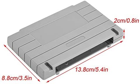 Famkit 5pcs Cartucho de cartão de jogo US Versão dos EUA Substituição Shell para SNES SFC