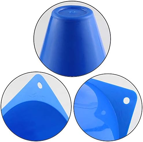 Cones de agilidade plásticos de agilidade de 20 polegadas Kuqqi, conjunto de pacotes, futebol esportivo Cone flexível para treinamento,