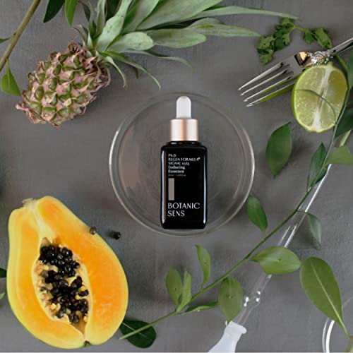 Botanicsen Face Regenerative Face & Neck essência Soro Não mais linhas finas hidratam e firmando fórmula vegana sem rugas,