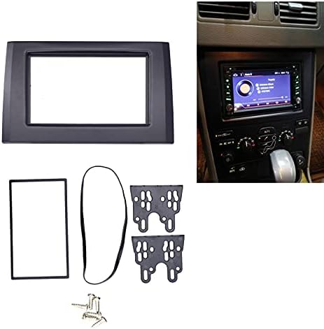 Double Din Instalation Dash, Fydun Black Abs 2 DIN Estéreo Audio Painel Painel Car Frame para XC90 2002-2015