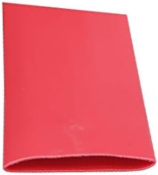 X-dree 1m 10mm de dia de poliolefina de poliolefina Red Tubo Red para reparo de arame (Tubo Ignífugo de Poliolefina de Diámetro