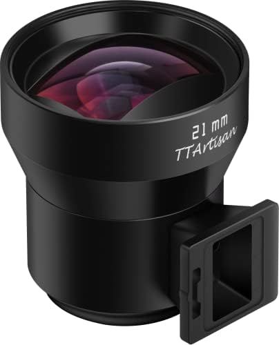 Ttartisan 21mm visor com o revestimento multi-óptico de sapatos frios para câmeras para câmeras de montagem Leica M