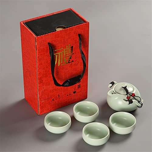 Zlxdp Chinese Chinese Gift Travel Tea Conjunto de chá Kung fu