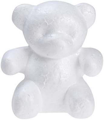 Molde de espuma Valiclud, urso, modelo de embrião branco