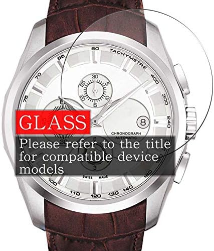 Protetor de tela de vidro temperado Synvy [3 pacote], compatível com timex tw2t10200 / tw2t10300 9h filme smartwatch