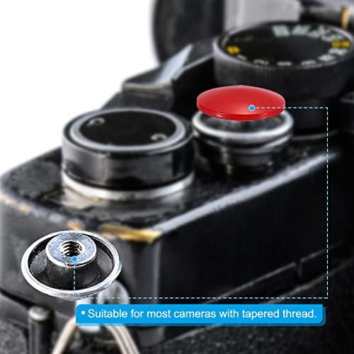Botão do obturador da câmera Patikil, botão de liberação suave de 4 embalagem