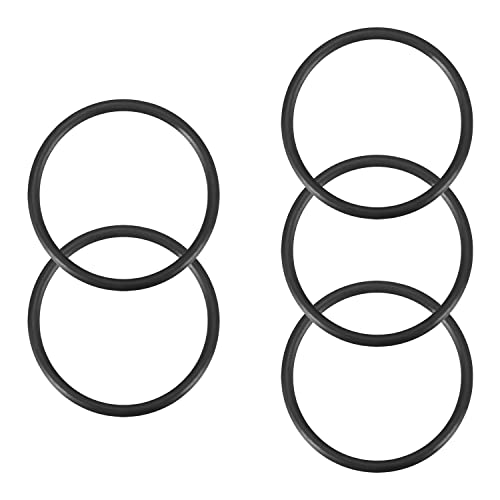 Bettomshin 5pcs nitrila de borracha O-rings, 59 mm OD 52mm ID de 3,5 mm de largura, métrica de vedação de buna-nitrila arruela