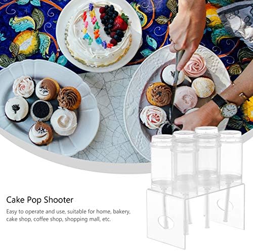 Recipientes de cupcake de luxshiny recipientes de cupcake 10pcs forma redonda push-up bolo shooter com exibição de suporte conjunto