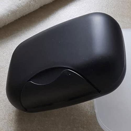 Wyndel Sopa Seter selado e fácil de transportar, com tampa para drenar a caixa de sabão, adequada para banheiro da família