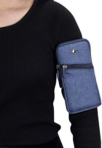 Capa de capa de telefone multifuncional universal fino esportivo saco de bolsa de telefone com pacote de pulso com