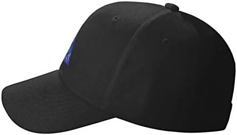 Blue Greek-Evil-Hat-Hat UnisEx Baseball Caps Moda Hats de golfe Caps clássicos Caps pretos