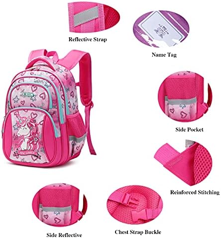 Cusangel Kids Backpack Boys Girls, mochila de dinossauros para meninos