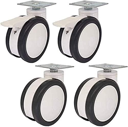 NMDCDH 4PCS Casters/mamona, lançador giratório/giro de 4/5 pol.