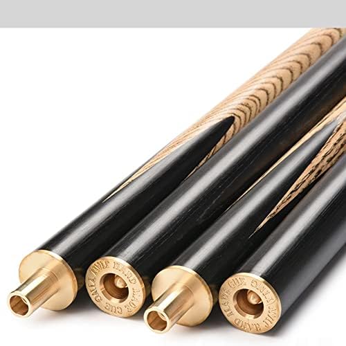 Haieshop Pool Pool Stick Stick 3/4 Tinta Processo livre Eixo reto equilibrado de 10,3 mm com protetor de junta + Kit de substituição de mesa de bilheteria de barra de extensão 0309