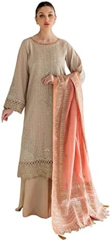 EDENROBE feminino costurado feminino Indian Salwar Kameez com Dupatta, Mulheres prontas para usar Kameez Shalwar - Mystique 3pc