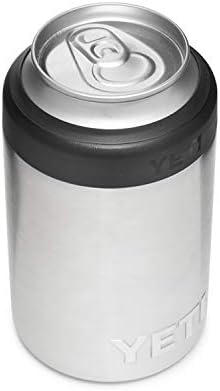 Yeti Rambler 12 oz. Colster pode isolar para latas de tamanho padrão, inoxidável