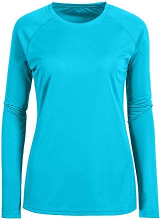 Tops femininos Camiseta de camiseta de pó de uma camiseta de manga comprida pescoço correndo camisetas atléticas para mulheres plus size slim fit