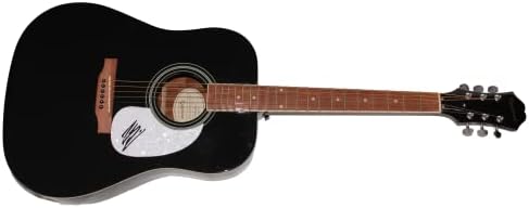 Jordan Davis assinou autógrafo em tamanho grande Gibson Epiphone Guitar Guitar b W/James Spence Authentication JSA Coa - Superstar de música country - Estado doméstico