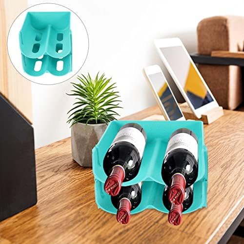 Zerodeko 4pcs Refrigerador Organizador Bins Soda pop pode dispensar o suporte de bebida para bancadas de cozinha de freezer geladeira