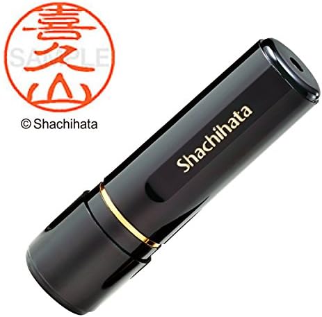 SHACHIHATA BLACK 11 XL-11 Face de carimbo 0,4 polegada Kikuyama