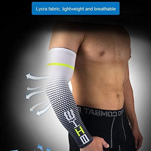 Pdgjg 1pcs homens legais esportes de ciclismo de bicicleta de bicicleta protetora de protetora de proteção de braço de braço de braço