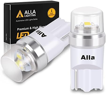 Alla Iluminação Mini T10 168/194 LED BULLBS AVANCED Licença 12V, interior, mapa, cúpula, carga de tronco, luzes de passo