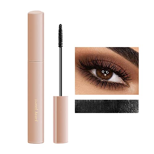 Slim Curly Love Mascara Cor Impermeável Densa Longa Curly Durável e Color Rímel Fast Halal Chocolate