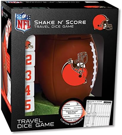 Dia -Marrestre do jogo - NFL Kansas City Chiefs - Shake n 'Score Dice Game