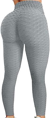 Calças de ioga feminina Leggings de cintura alta para mulheres Calças de treino Butt Shaper Shaper Tik Tok Leggings