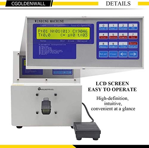 CGOLDENWALL Microcomputador CNC Twisting Machine Twisting Free Fio Twister Twister Condutor Máquina de salto 110V