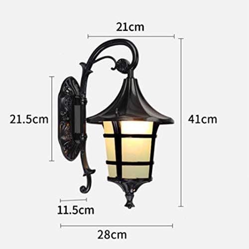 Lâmpada de parede de luzes LED à prova d'água LED europeia lâmpada de parede de parede externa lâmpada de parede lâmpada