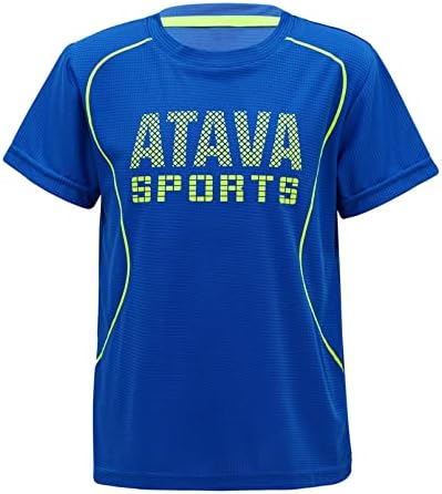 Camiseta esportiva de meninos INZOY Camisa atlética de manga curta rápida seca para o treinamento de natação de corrida