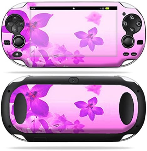 Mightyskins Skin Compatível com PS Vita Psvita PlayStation Vita portátil Skins Skins Rosa Flores