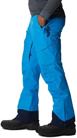 Columbia Men's Powder Stash Pant, Compass Blue, grande x curto