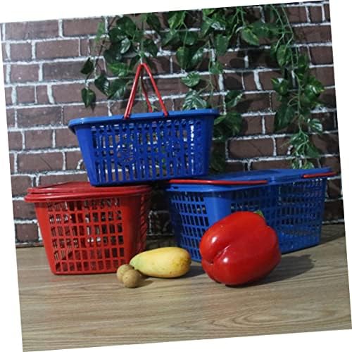 Hemoton 20pcs Fruta colheita de cesto recipientes de brinquedo recipiente de lanches Compra de brinquedo cesto de fruta de frutas cestas