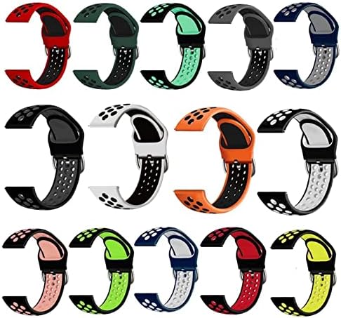 Cinta sdutio para 20 22mm Universal Smart Wrist Sport Bracelet WatchBand