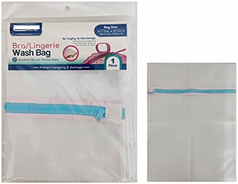 2 pacote de malha de malha bolsa de lavanderia 16 x 20 delicados de lingerie calcinha sutiã protetor