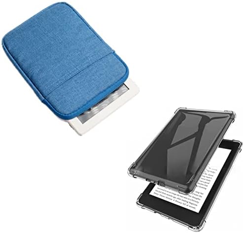 Caso TPU do Airbag Clear de 6 para o Kindle 11th Gen-2022, modelo, o saco de tecido de terno é resistente a arranhões e resistente ao desgaste, não para a 11ª geração Kindle Paperwhite