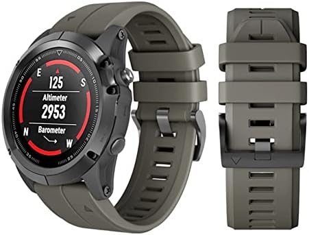 WTUKMO 22 26mm Sport Silicone Smart Watch Band Straps Pulseira Quickfit para Garmin Fenix ​​7 7x 6x 6 Pro 5x 5 mais 3HR 935 Cinturão de pulseira